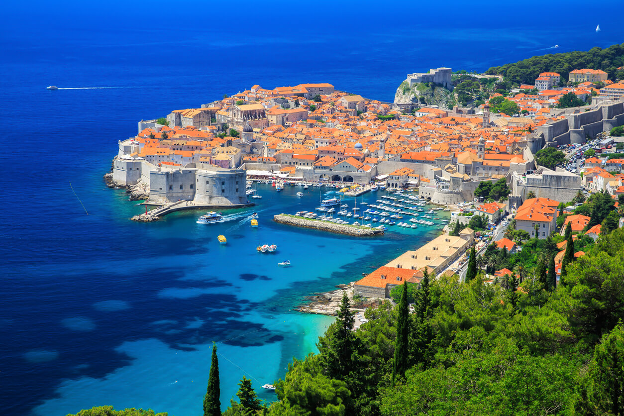 Kroatië: La cité fortifiée de Dubrovnik