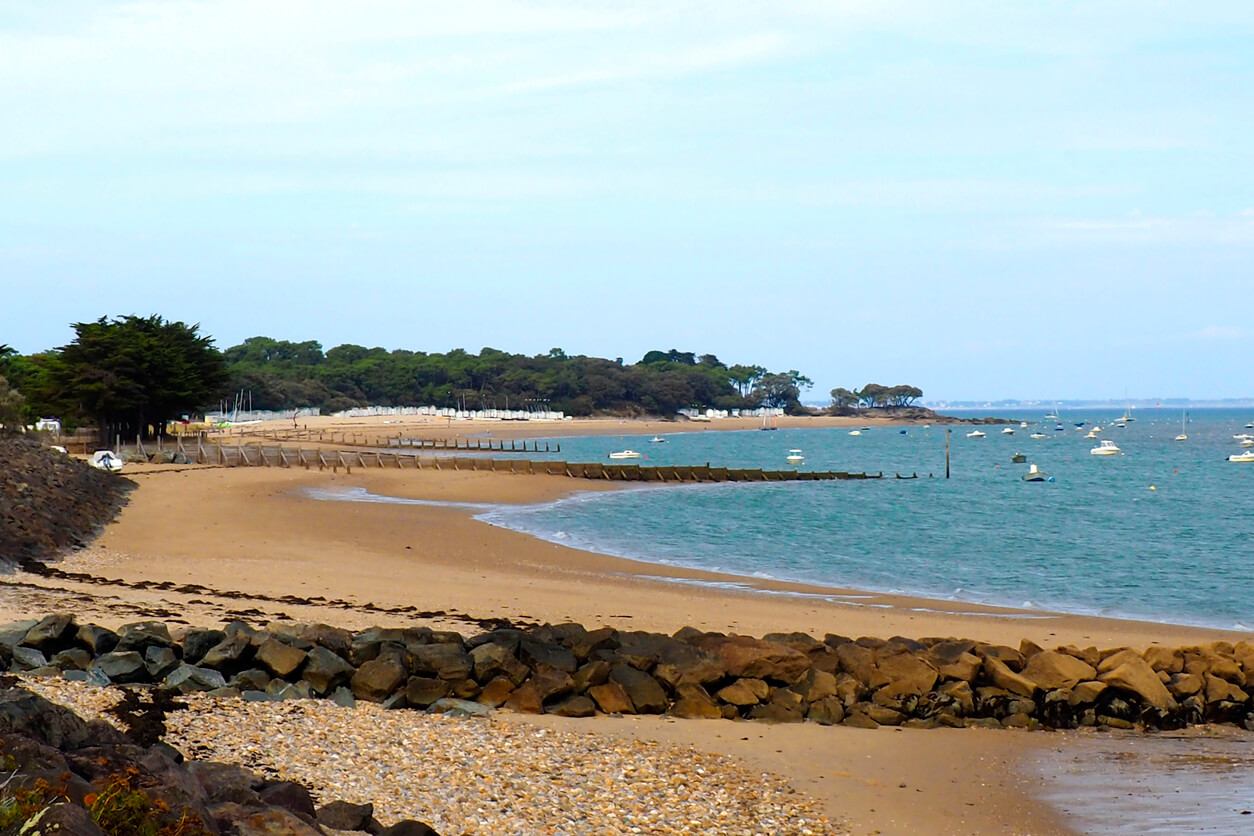 Noirmoutier Eiland : Plage des Dames sur l'île de Noirmoutier