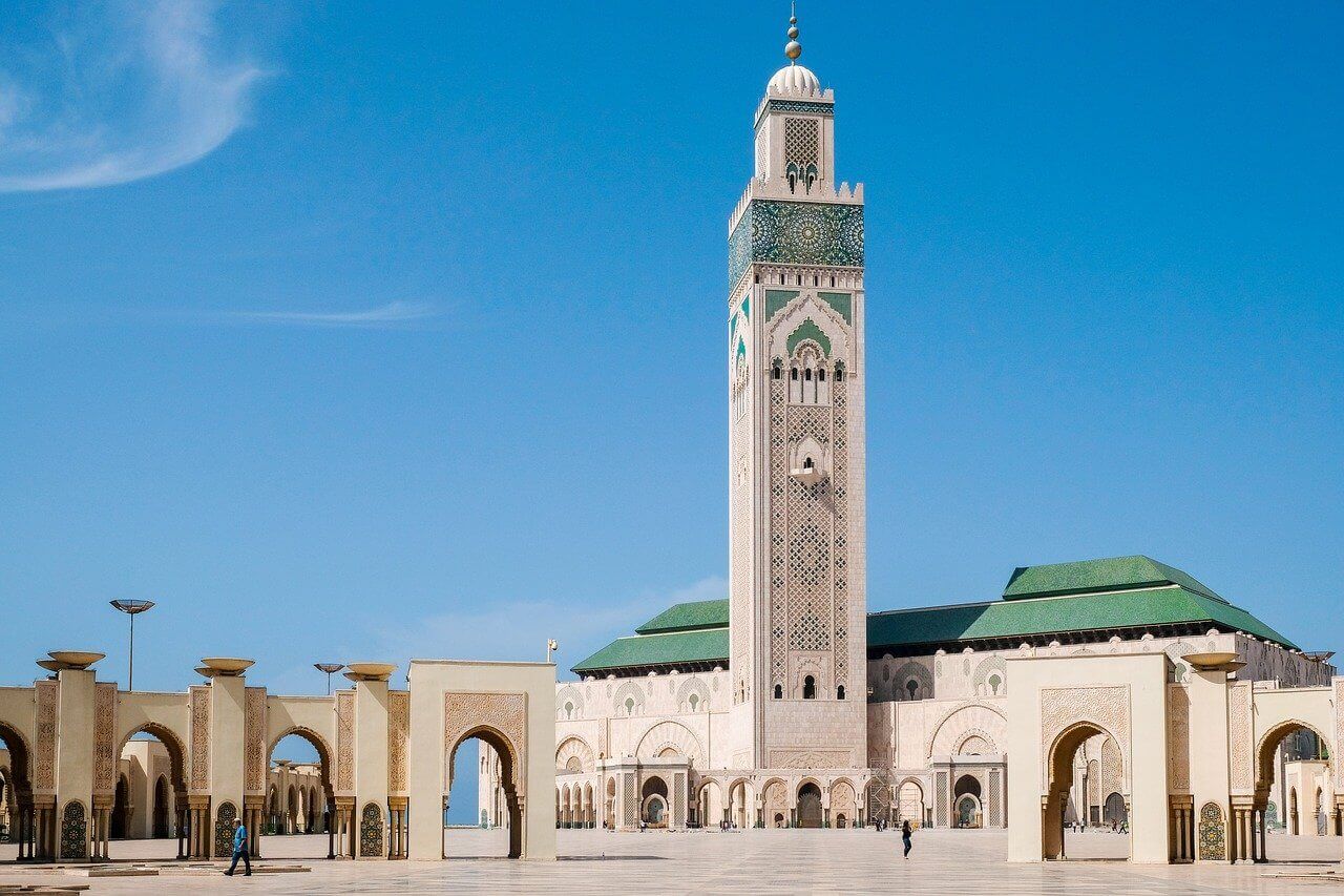 Marokko: La mosquée Hassan II à Casablanca