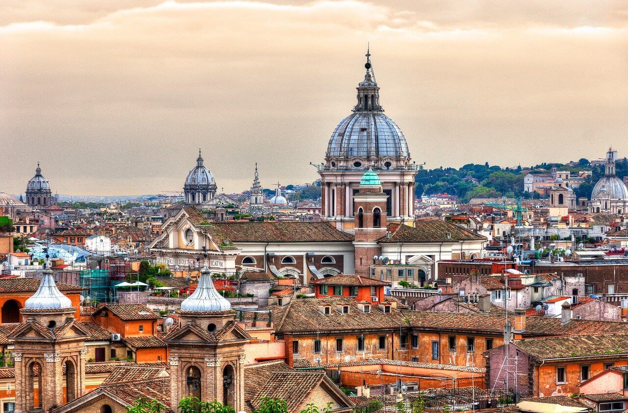 Weer in Rome in September 2024 Gemiddelde Temperatuur in September