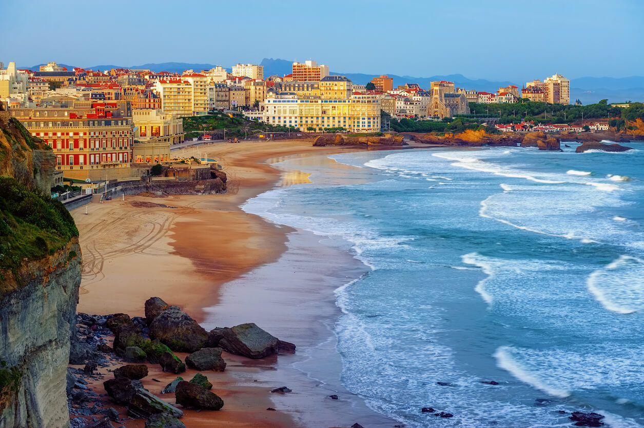 Pays Basque: Biarritz et ses célèbres plages dans le Pays Basque