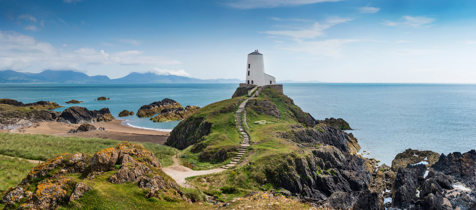 Wales: L'île de Ynys Llanddwyn au Pays de Galles