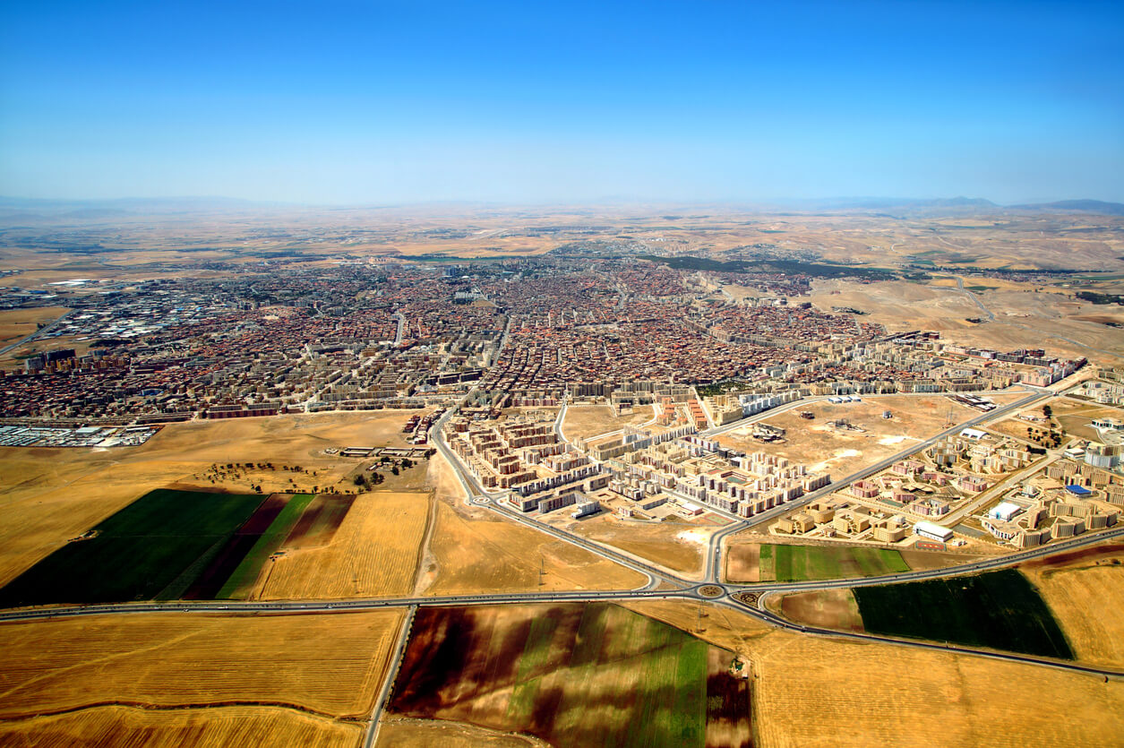 Sétif : Vue aérienne de Sétif