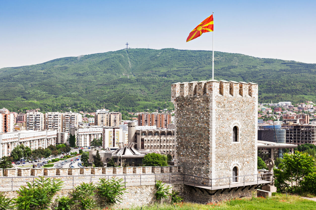 Skopje : Forteresse de Kale à Skopje